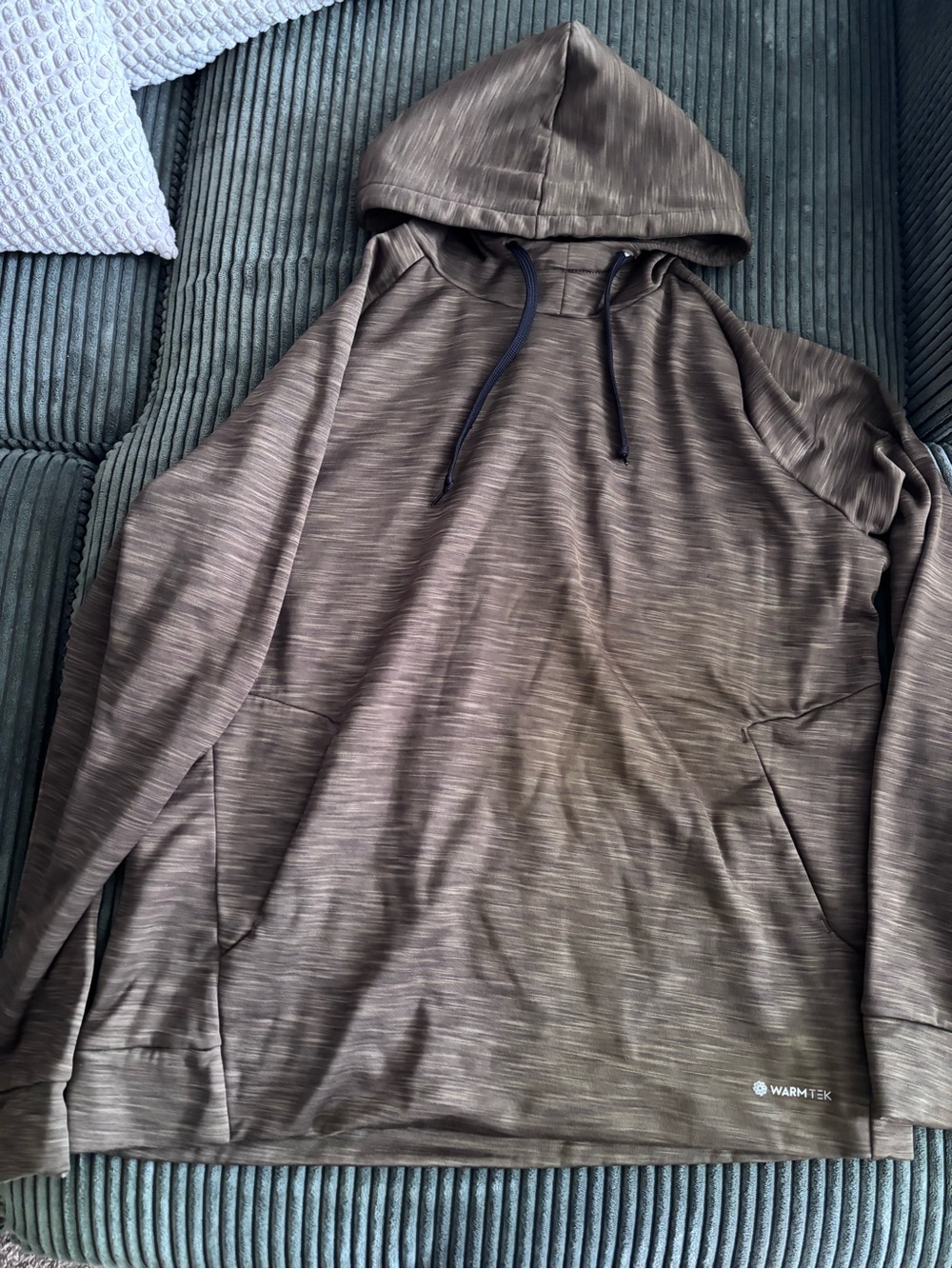 Tek Gear Warm Tek Fleece Hoodie Men's green. Medium